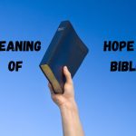 what is the meaning of hope in the bible
